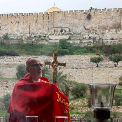 Policia-de-Israel-impide-la-misa-de-Domingo-de-Ramos-en-la-Iglesia-del-Santo-Sepulcro
