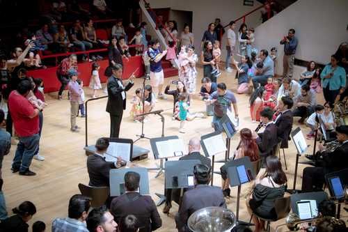 El-Ensamble-de-Alientos-presento-Danza-bebe-en-el-Cenart-para-primeras-infancias