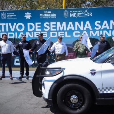 SSP-de-Michoacan-despliega-Guardianes-del-Camino-y-mas-de-2000-efectivos-para-auxilio-vial-en-Semana-Santa