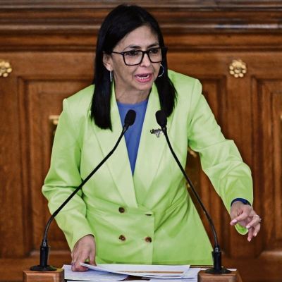 Delcy-Rodriguez-viaja-a-La-Haya-para-audiencias-de-la-CIJ-sobre-el-Esequibo