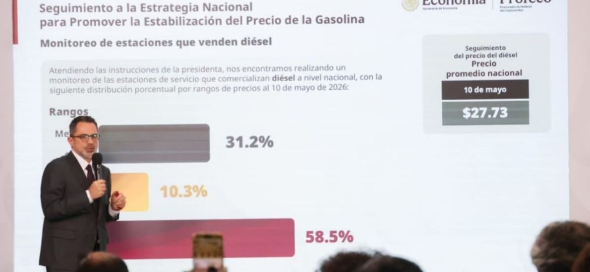 Gasolineras-comienzan-a-ajustar-el-precio-del-diesel-hacia-los-27-pesos-por-litro
