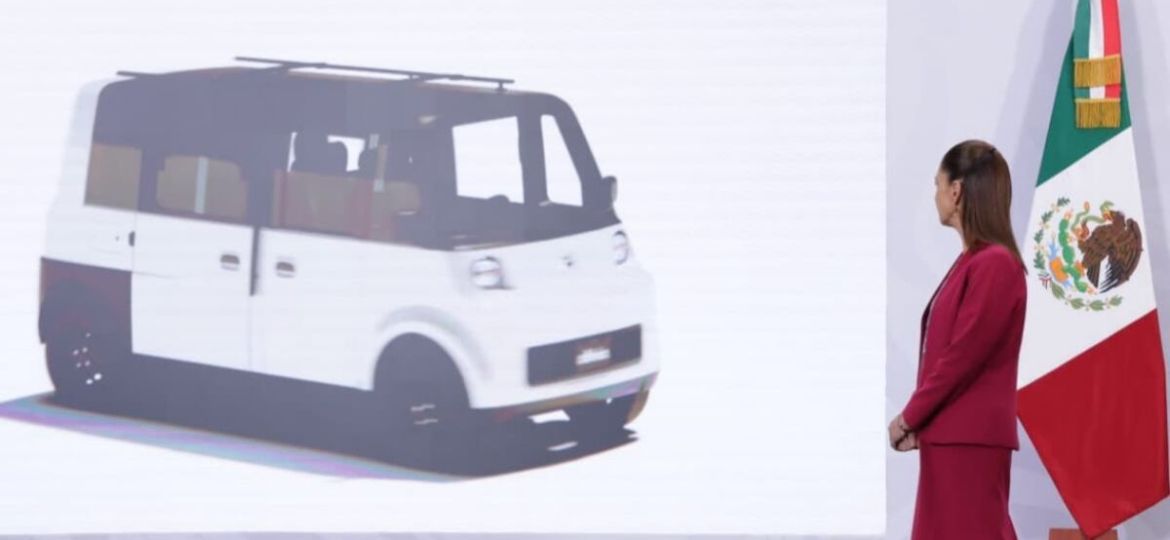Sheinbaum-confirma-presentacion-del-prototipo-del-auto-electrico-Olinia-el-7-de-junio-de-2026