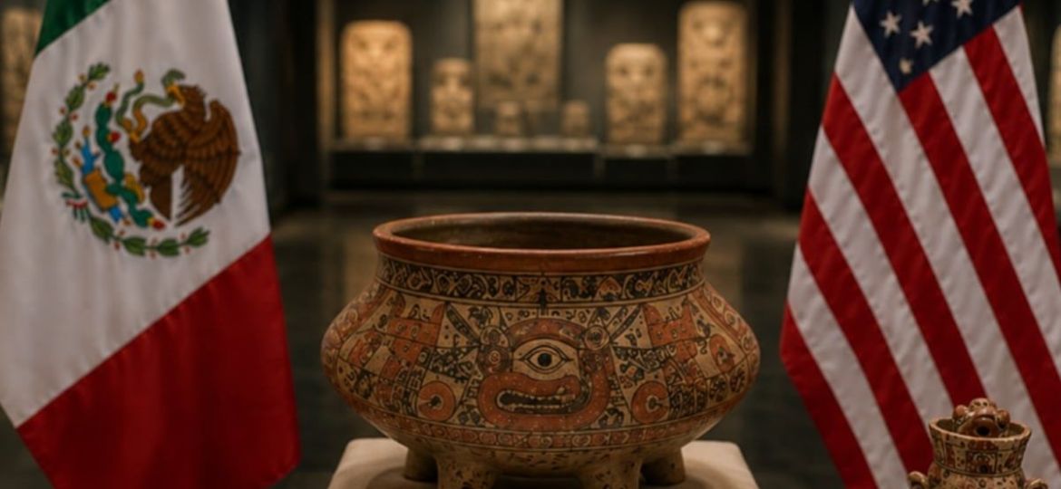Estados-Unidos-devuelve-a-Mexico-un-brasero-maya-y-un-tecomate-de-Paquime